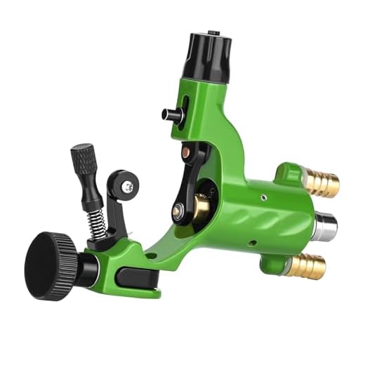 Rotary Tattoo Machine Gun, ATOMUS Tattoo Liner Shader Motor Body Art Dragonfly Machine Motor Gun for Tattoo Artist (Green)