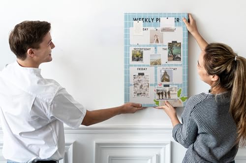 Planche liège pour planification de projets et tableau agenda de tâches