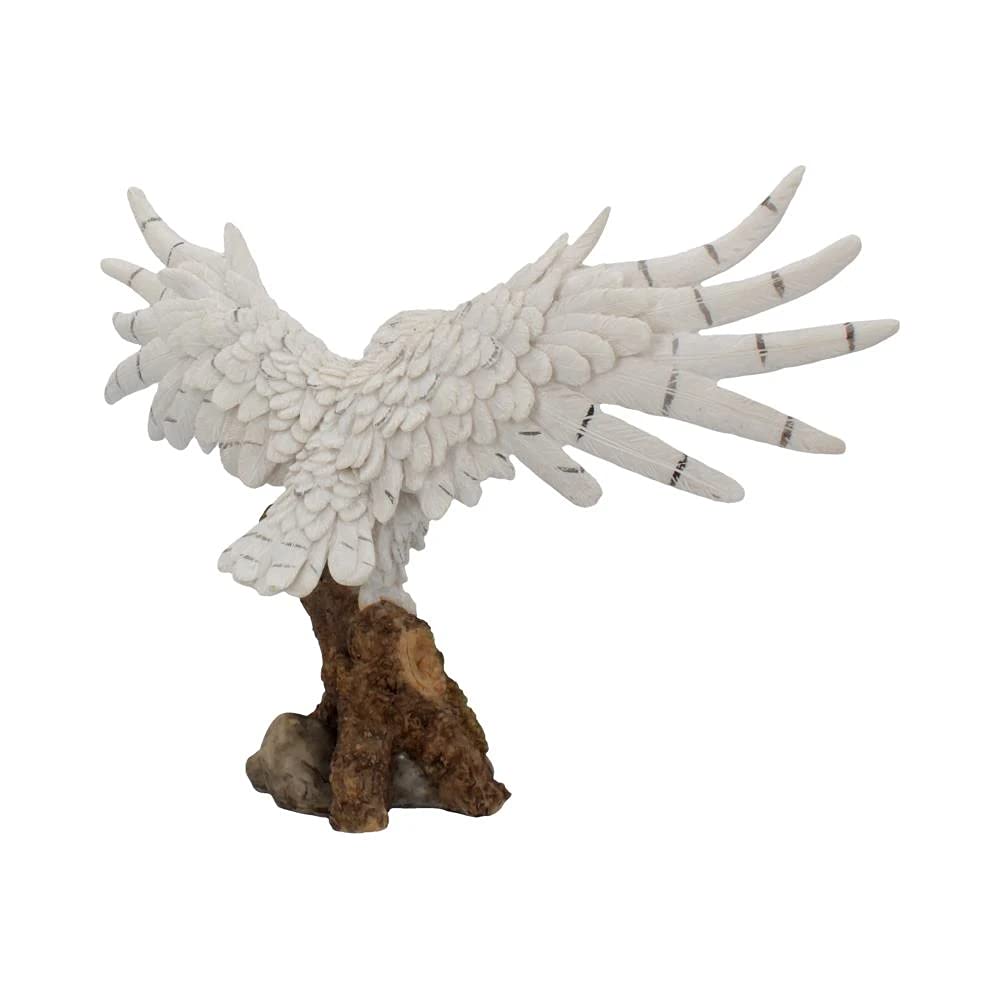 Nemesis Now Nevado Rest - Figura Decorativa, 30 cm, Color Blanco
