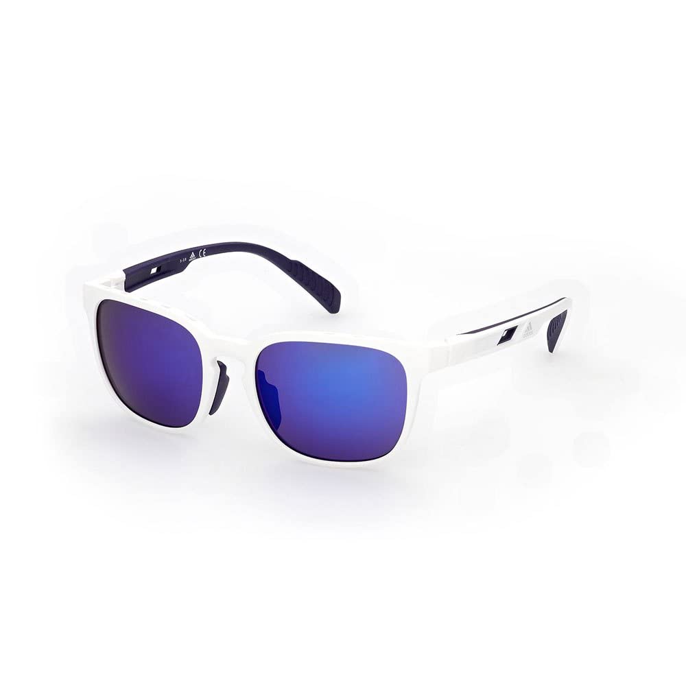 Adidas SP0033@5421Y Occhiali da Sole Unisex, Rotondo, Lenti Normali, Taglia 54, Viola