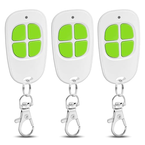 3PCS Télécommande Compatible avec S-C-S Sentinel, Telecommande Portail pour AAM0094 AAM0121 AAM0135 AAM0133 AAM0085, 4 Canaux
