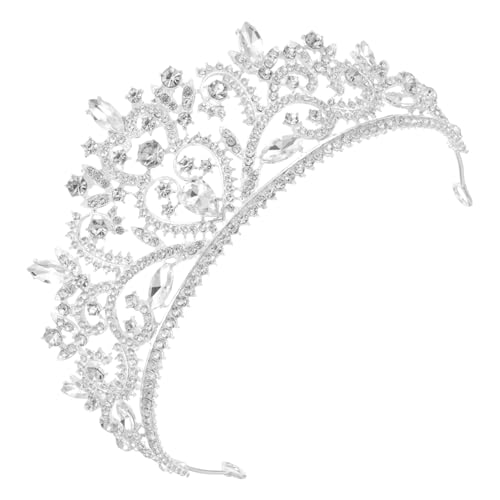 Couronne de mariage pour coiffure de mariée éclatante et bal de promo