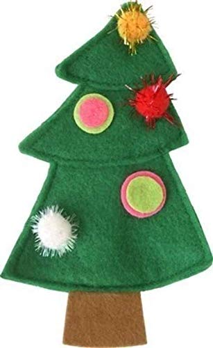 Imperial Cat - Cat and Around,Christmas Tree, Refillable Catnip Toy 5.75