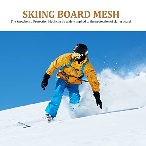 Ski Skin, Snowboard Skin Protector, Anti-Freezing Snow Board Mesh For Ski, Skiing Board Mesh, Ski Equipment For Snow And Ice From Sticking Or Freezing 600 * 15Cm #TOP2