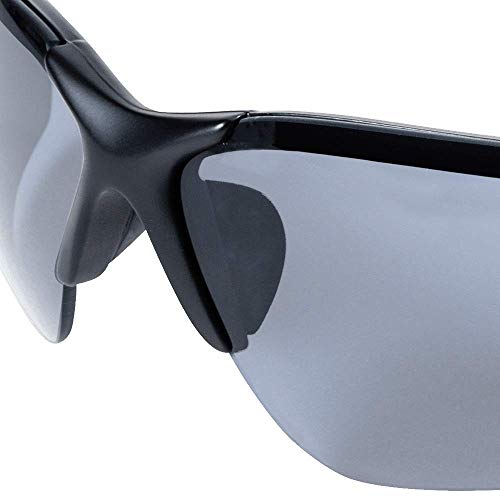 Sellstrom Sleek, Anti-Fog Hard Coating Protective Eyewear Safety Glasses, K & N Rated Smoke Lens, Co-Molded Temples - Image 2