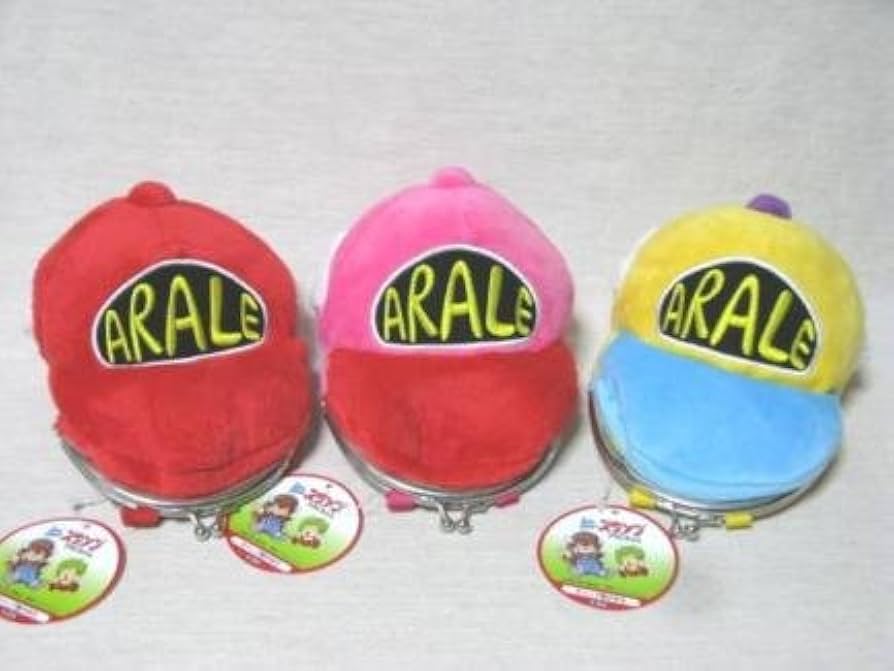 Amazon | Dr.スランプ アラレちゃん キャップ型がま口 全3種セット