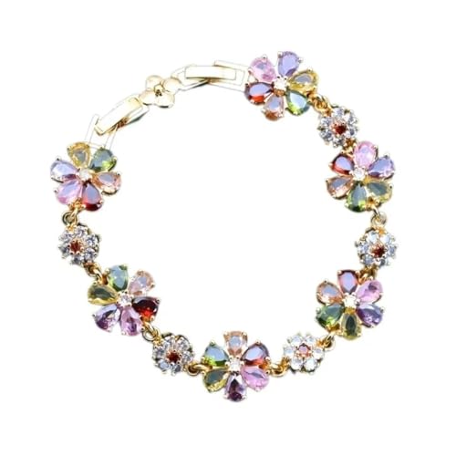 Bracelet perle en cristal floral pour illuminer vos tenues quotidiennes et soirées branchées
