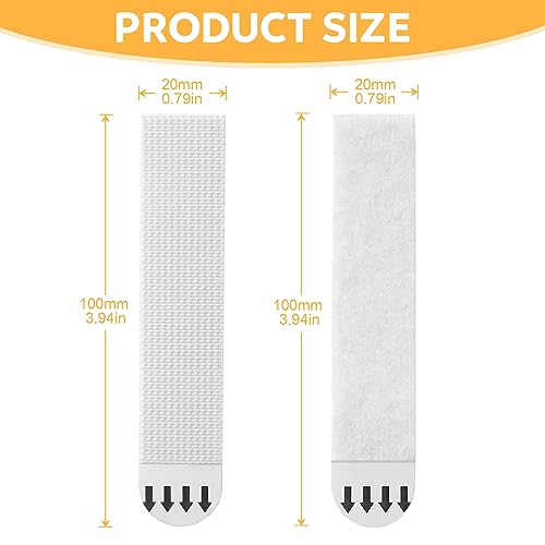 Image of Sinnsally X-Large Picture Hanging Strips Heavy Duty,20-Pairs(40 Strips) Sticky Picture Hangers for Walls Hanging Without Nail,Damage Free No Nails Refill Adhesive Poster Frame Mounting,White