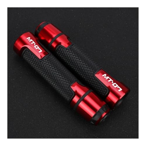 Poignées guidon et leviers MT07 en aluminium usiné pour commande moto de précision