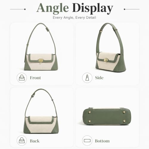 Image of PALAY Shoulder Bag for Woman Vintage Handbags Small Sling Bags for Women Stylish Underarm Hobo Bags