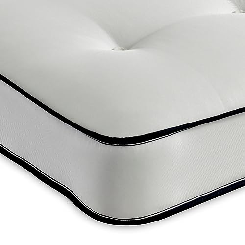 eXtreme comfort ltd Damask Essentials Double Life Single Mattress (90x190cm) | Dual-Sided Tufted...
