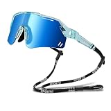 Beipegin Gafas Sol Niño Niña,Protección UV400 Gafas de Sol Polarizadas Gafas Ciclismo Deportivas Running Tenis Aire Libre