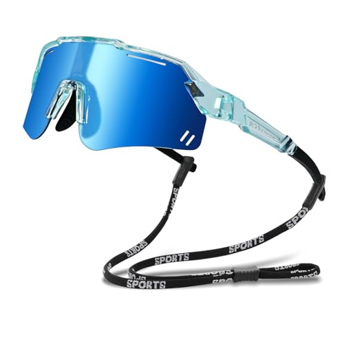 Beipegin Gafas Sol Niño Niña,Protección UV400 Gafas de Sol Polarizadas Gafas Ciclismo Deportivas Running Tenis Aire Libre