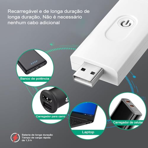 Luz de Leitura para Livro, Lanterna para Leitura de Livros, Adjustável Luminária Livro, Clipe Lumina