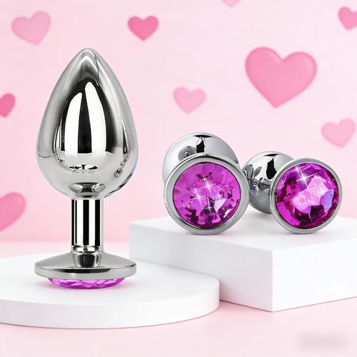 Générique Kk04-APE 3 Tailles De Diamant Solide Pour Un Ensemble D'Entraînement Facile (Violette)