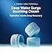 ARENCIA Deep Water Surge Soothing Cream, 2.70 fl oz, with Hyaluronic Acid, Cica PDRN and Ceramide