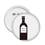 Clasificación: Divisa DIYthinker Regalo destornillador Vodka Zumo de naranja Cóctel pernos redondos insignia del botón de la ropa de la decoración 5pcs Multicolor SG