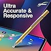 BoxWave Stylus Pen Compatible With Brother Entrepreneur Pro X PR1055X - FineTouch Capacitive Stylus, Super Precise Stylus Pen - Champagne Gold