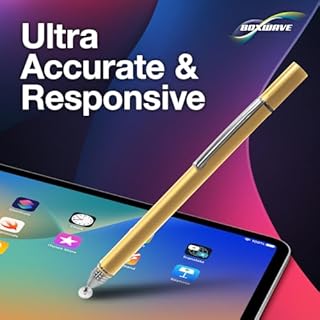 BoxWave Stylus Pen Compatible With Brother Entrepreneur Pro X PR1055X - FineTouch Capacitive Stylus, Super Precise Stylus Pen - Champagne Gold