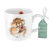 Royal Worcester Wrendale Designs Diet Starts Tomorrow 11oz Fine Bone China Mug