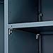 Global Industrial Assembled Janitorial Cabinet, 36x18x72, Gray