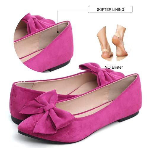 Image of Dear Time Women's Ballet Flats Dress Ballet Shoes Slip on for Office Work Comfortable Shoes