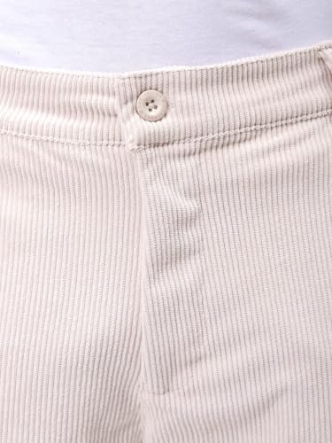 Image of The Indian Garage Co Men Baggy Textured Mid-Rise Cargos