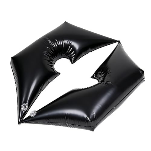 Tree Watering Bag/Ring Slow Release 19 Gallon, Tree Bags for Watering Equipped with Two Low Filling Pipes Deep Root Drip Irrigation Watering for Trees, Plants, and Gardens of All Sizes (1, Black)