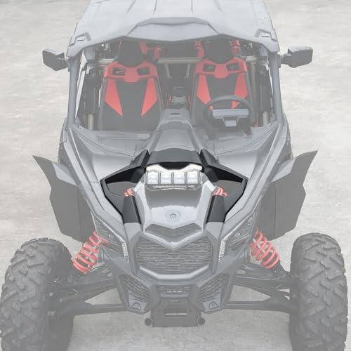 Garde-boue Can-Am Maverick X3 kit d'ailes avant noir 2017-2024