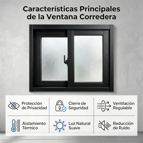 Ventanas correderas de aluminio transparente de 5mm para locales anexos 8