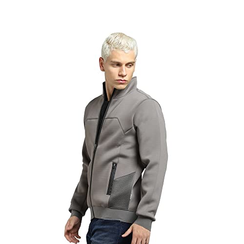 Image of Jack & Jones Polyester Blend Men's High Neck Sweatshirt