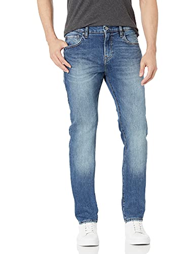 True Religion Men's Rocco Skinny Fit Jean, Beach Scape, 34W X 34L
