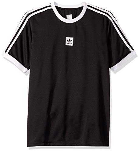 adidas Originals Men's Skate Club Jersey, black, X-Large