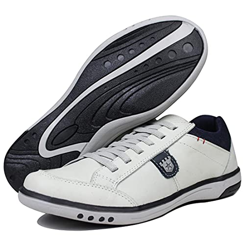 Sapatênis Casual Masculino Urban Couro Milão cor:Laranja;Tamanho:38