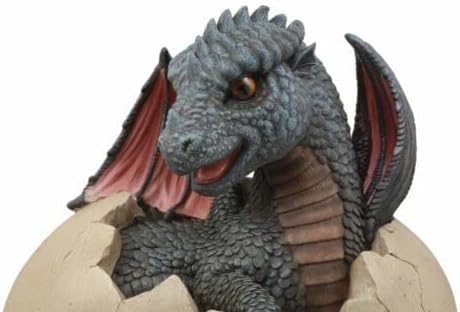 Miniatura 3 de Ebros Gift Fantasy Legend Drake - Estatua de dragón grande para bebé, cría de dragón, 10 pulgadas de largo, leyendas y fantasía, decoración para el