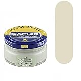  Saphir Crema Surfine Betún para calzado 50 ml (50 ml, (63) Blanco roto)