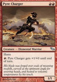 Magic The Gathering - Pyre Charger - Shadowmoor - Foil