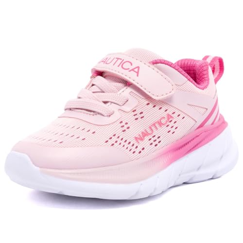 Air Cushion Bungee Lace Hook And Loop Running Tennis Shoes, Morris-light Purple Pink-9