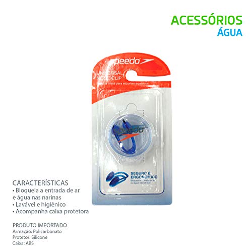 Speedo Protetor Noseclip, Único, Transparente