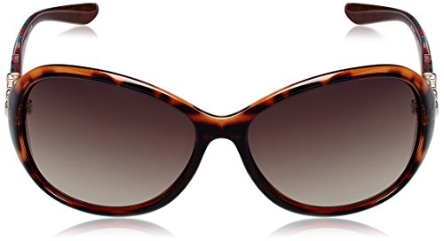 Image of Lee Cooper Round Sunglasses (Brown) (LC9075FOBC2BRN|59)