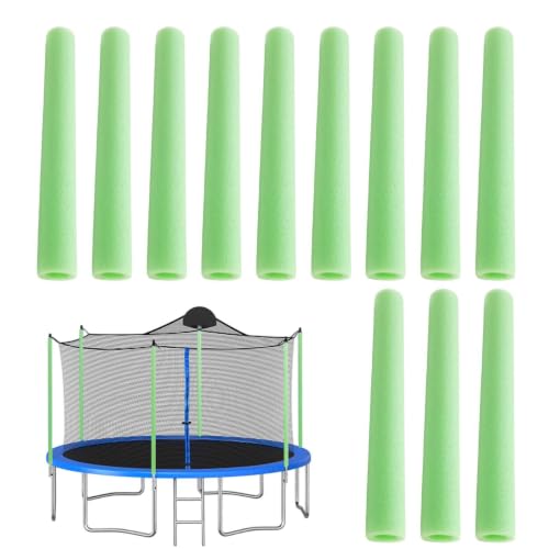 Protector de repuesto para poste de cama elástica de espuma azul para parques infantiles