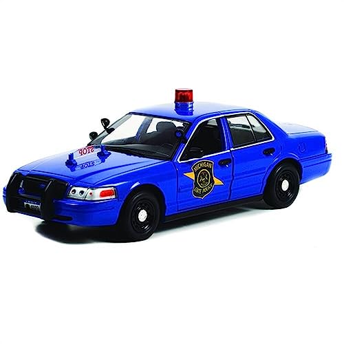 Collectibles Greenlight 85553 Hot Pursuit - 2008 Ford Crown Victoria Police Interceptor - Michigan State Police 1:24 Scale - Image 2
