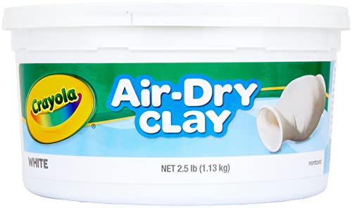 Crayola Air-Dry Clay 2.5lb-White by Crayola - Used condition - US$12.29