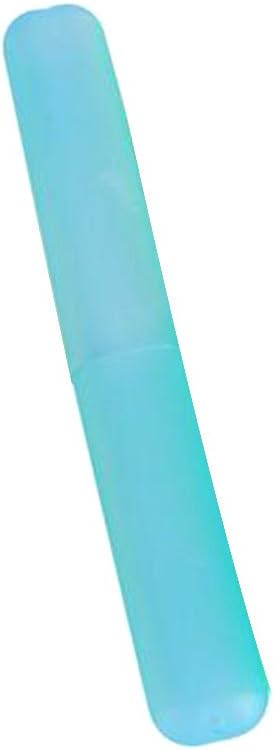 Luwu-Store Plastic Toothbrush Case Outdoor Travel Toothbrush Cover Holder Color Random 1Pc