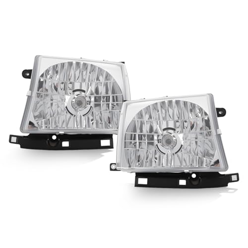 Yunnergo Headlight Assembly Compatible with Tacoma 1997-2000 2WD