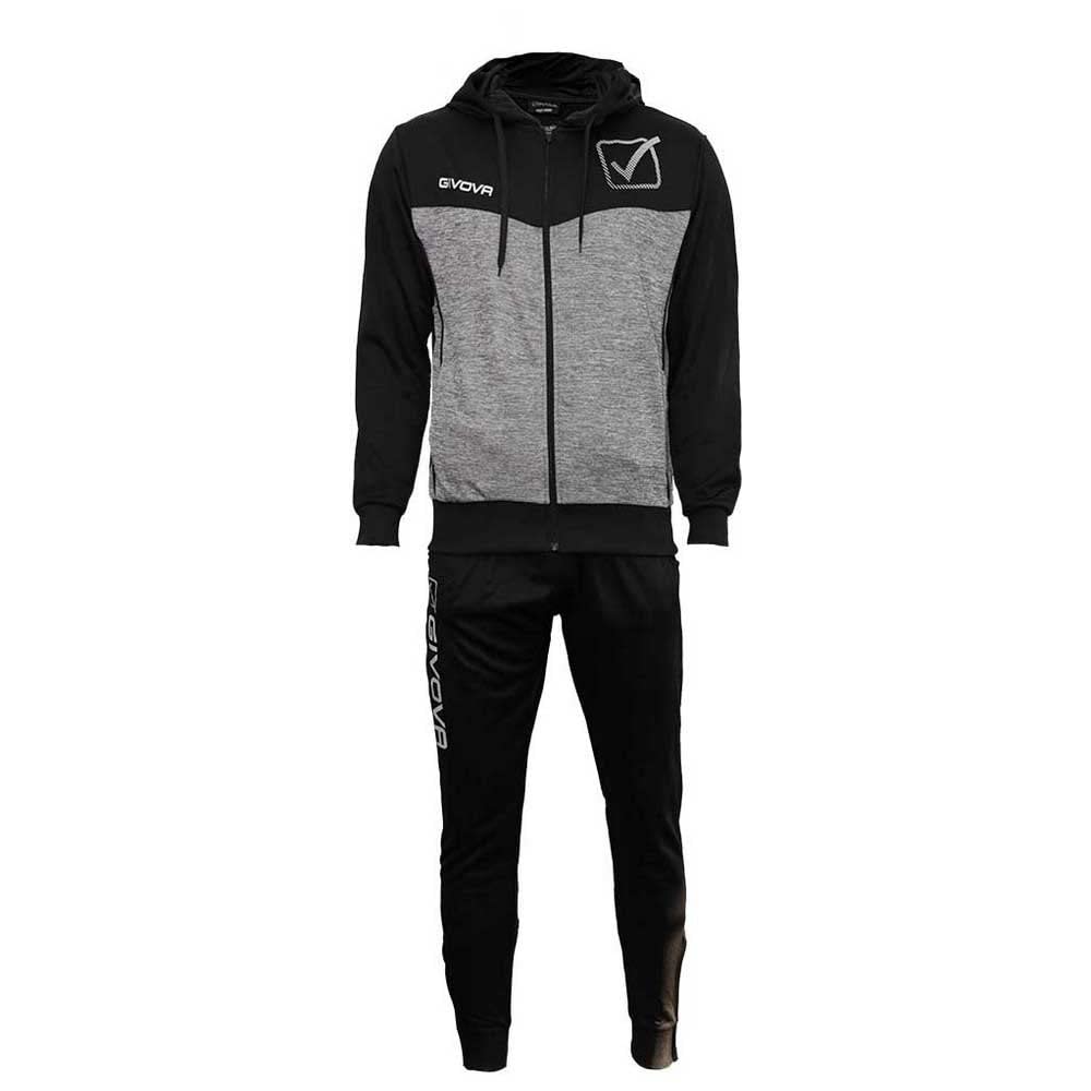 Givova Noir Trainingsanzug Mit Fleece-Kapuze Visa