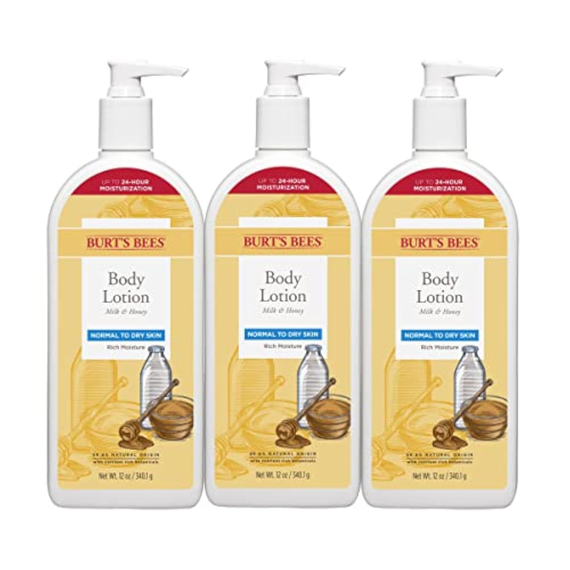 Burt's Milk & Honey Body Lotion 12 Fluid Ounces