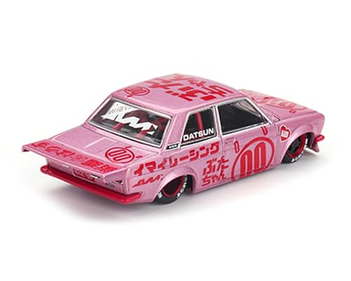 Mini GT 510 Pro Street Buta V1 Pink Metallic 1/64 miniatura 4