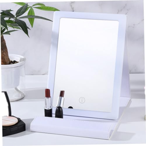 Miroir de maquillage à LED pliable contre le mauvais éclairage - 6