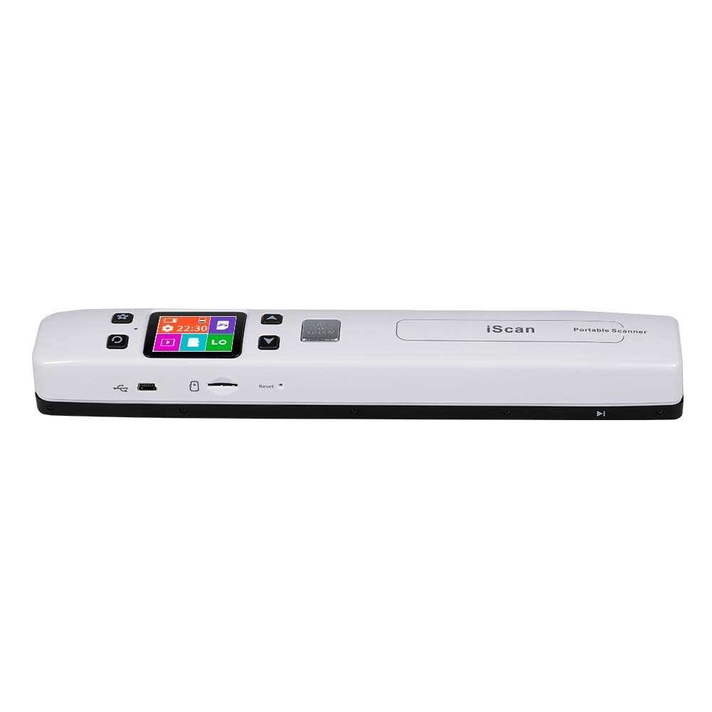 Scanner portable pour numériser reçus et documents A4 sans ordinateur